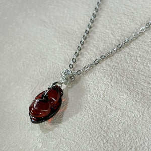 Amber Guard Pendant 血珀琥珀葫芦吊坠