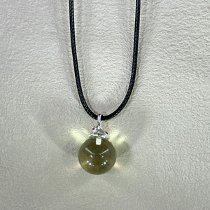 Citrine Pendant Necklace 黄水晶吊坠项链