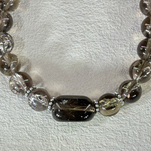 Smoky Quartz Beads Bracelet 茶水晶手串