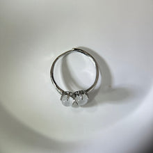 Load image into Gallery viewer, Moonstone Adjustable Ring 冰长石月光石镶嵌活口戒指
