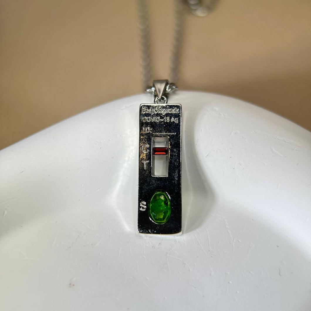 Chrome Diopside Pendant 透辉石镶嵌吊坠