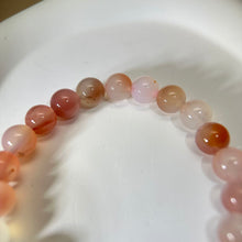 将图片加载到图库查看器，Carnelian Black Sardonyx Beads Bracelet 红色盐源玛瑙黑色缠丝玛瑙手串
