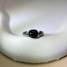 Load image into Gallery viewer, Hypersthene Adjustable Ring 金运石镶嵌活口戒指
