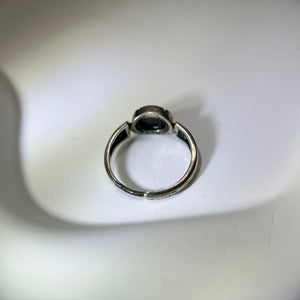 Hypersthene Adjustable Ring 金运石镶嵌活口戒指