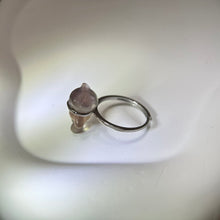 将图片加载到图库查看器，Fluorite Teddy Bear Adjustable Ring 萤石小熊活口戒指
