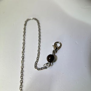 Yellow Tiger's Eye Pendulum Ornament Bag Charm Car Charm 黄色虎眼石灵摆挂饰包挂车挂