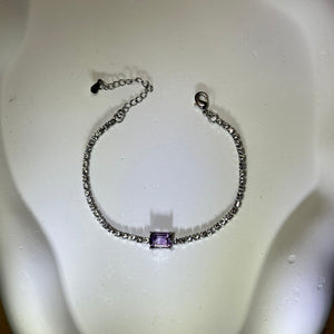 Amethyst Bracelet 紫水晶镶嵌手链