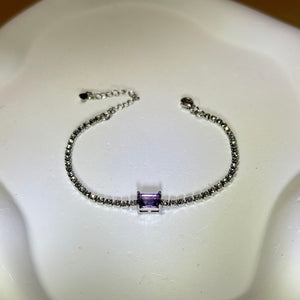 Amethyst Bracelet 紫水晶镶嵌手链