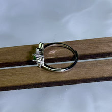 Load image into Gallery viewer, Chrome Diopside Hello Kitty Adjustable Ring 透辉石镶嵌凯蒂猫活口戒指
