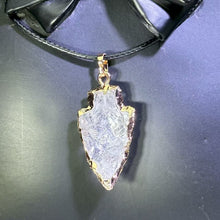 Load image into Gallery viewer, Clear Quartz Natural Shape Pendant Necklace 白水晶随型原石吊坠项链
