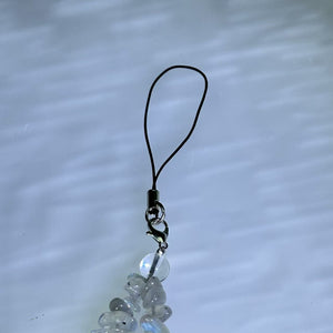 Labradorite Bead Charm for Phone/Bag/Keychain 拉长石灰月光石珠链挂饰/手机链/包挂/钥匙链