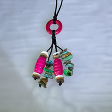Load image into Gallery viewer, Green Turquoise Charm – Mobile / Keychain / Bag 绿色松石挂饰/手机链/钥匙链/包挂
