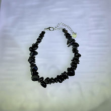 Load image into Gallery viewer, Obsidian Beads Bracelet 黑曜石珠链手链
