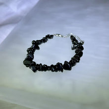 Load image into Gallery viewer, Obsidian Beads Bracelet 黑曜石珠链手链
