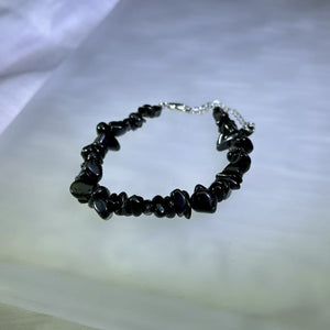 Obsidian Beads Bracelet 黑曜石珠链手链
