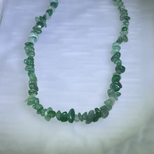 Load image into Gallery viewer, Green Aventurine Beads Necklace 绿色东陵玉珠链项链

