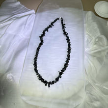 Load image into Gallery viewer, Obsidian Beads Necklace 黑曜石珠链项链
