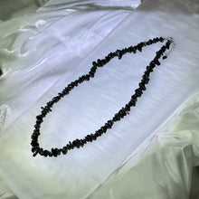 Load image into Gallery viewer, Obsidian Beads Necklace 黑曜石珠链项链
