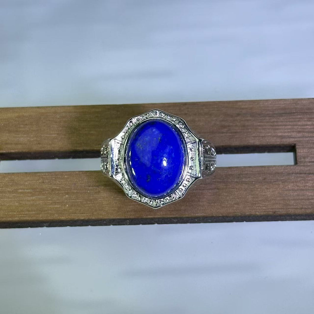 Lapis Lazuli Adjustable Ring 青金石活口戒指