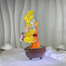Load image into Gallery viewer, Multi-Crystal Fortune Tree 多宝水晶招财树
