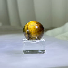 Load image into Gallery viewer, Yellow Tiger&#39;s Eye Sphere 黄虎眼石小球
