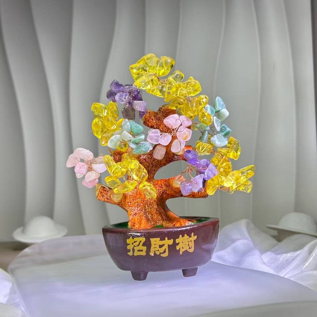 Multi-Crystal Fortune Tree 多宝水晶招财树