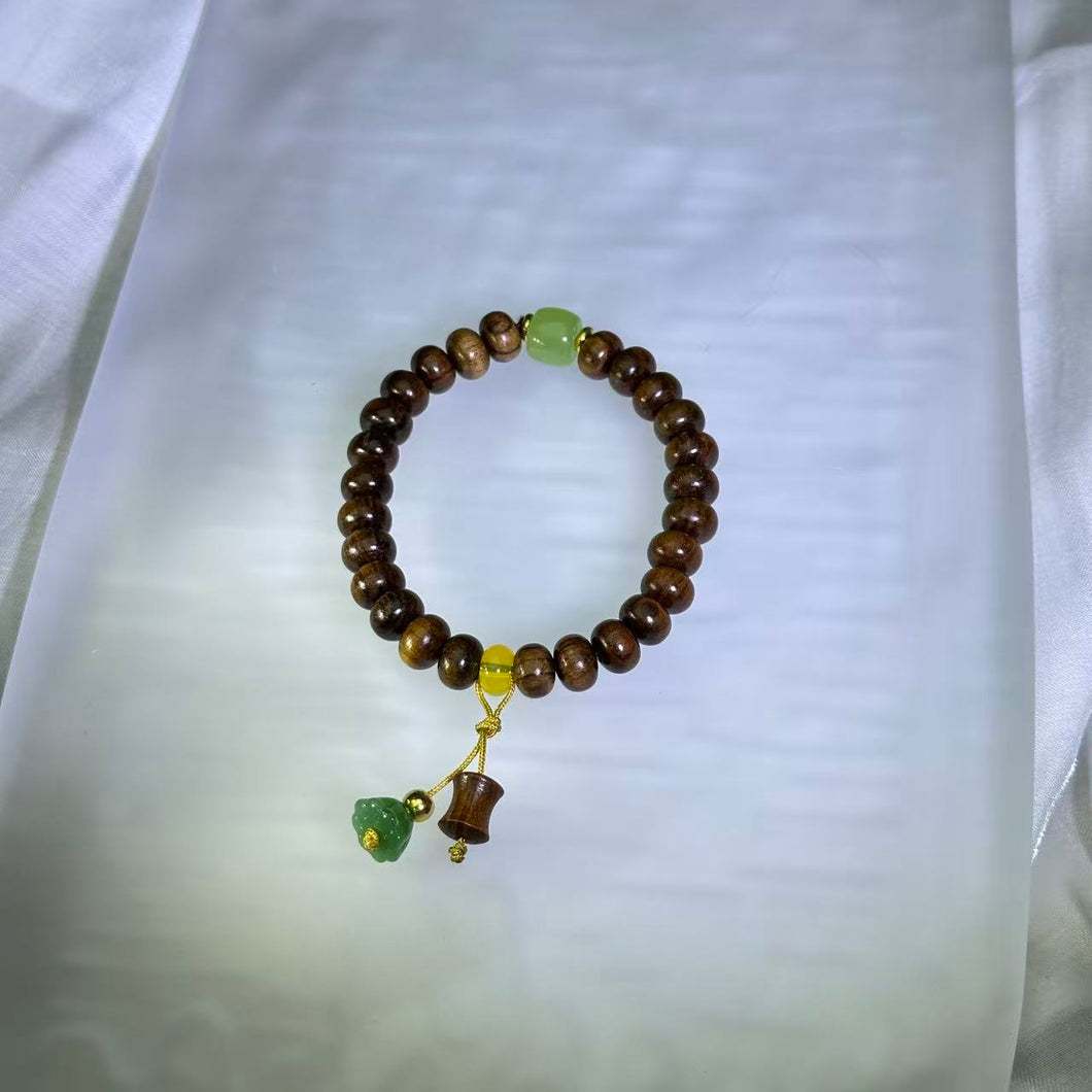 Rosewood Bead Bracelet 黄花梨木手串