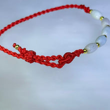 Load image into Gallery viewer, Jade Handwoven Bracelet 翡翠手编手链
