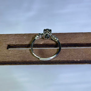 Abalone Pāua Shell Adjustable Ring 鲍贝镶嵌活口戒指