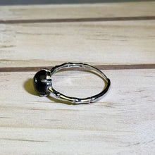 Load image into Gallery viewer, Hypersthene Adjustable Ring 金运石镶嵌活口戒指
