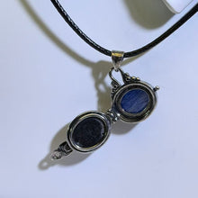 Load image into Gallery viewer, Kyanite Amulet Box Pendant Necklace 蓝晶石嘎乌盒吊坠项链
