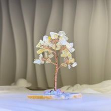 Load image into Gallery viewer, Citrine Tree of Life Fortune Tree 黄水晶生命之树招财树
