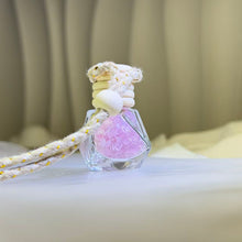 Load image into Gallery viewer, Rose Quartz Lucky Bottle Hanging Ornament 粉水晶幸运瓶挂饰
