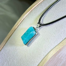 Load image into Gallery viewer, Amazonite Pendant Necklace 天河石吊坠项链
