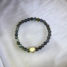 Load image into Gallery viewer, Labradorite Beaded Bracelet 拉长石灰月光石手串
