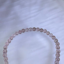 Load image into Gallery viewer, Red Strawberry Quartz Beaded Bracelet 红色草莓晶手串
