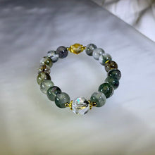 Load image into Gallery viewer, Green Phantom Quartz Beaded Bracelet 绿幽灵水晶手串
