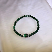 Load image into Gallery viewer, Malachite Beaded Bracelet 孔雀石手串
