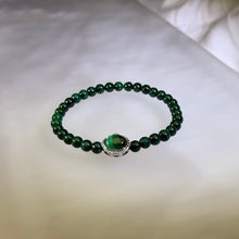 Load image into Gallery viewer, Malachite Beaded Bracelet 孔雀石手串
