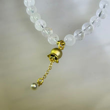 Load image into Gallery viewer, White Phantom Quartz Beaded Bracelet 白幽灵水晶手串
