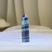 Load image into Gallery viewer, Fluorite Pointed Tower 萤石单尖六棱柱

