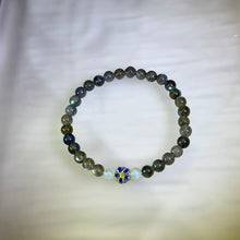 Load image into Gallery viewer, Labradorite Beaded Bracelet 拉长石灰月光石手串
