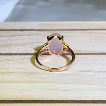 Load image into Gallery viewer, Kunzite Adjustable Ring 紫锂辉镶嵌活口戒指
