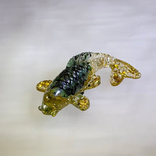 Load image into Gallery viewer, Zoisite Resin Koi Fish Figurine 黝帘石滴胶锦鲤摆件
