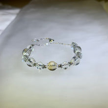 Load image into Gallery viewer, Clear Quartz Citrine Adjustable Bracelet 白水晶黄水晶可调节手链

