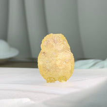 Load image into Gallery viewer, Super Seven Resin Owl Figurine 超七水晶滴胶猫头鹰摆件
