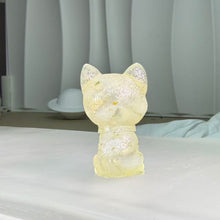 Load image into Gallery viewer, Opalite Resin Puppy Figurine 蛋白石滴胶小狗摆件
