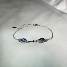 Load image into Gallery viewer, Amethyst Fish Bracelet 紫水晶小鱼手链
