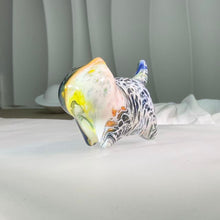 Load image into Gallery viewer, Lacquer Cypress Cat Figurine 大漆桧木猫摆件
