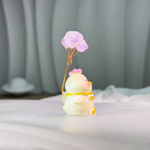 Load image into Gallery viewer, Amethyst Tree Chicken Figurine 紫水晶树小鸡摆件
